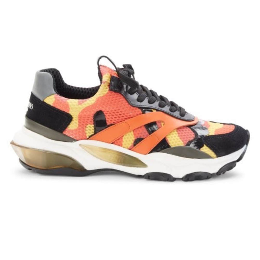 Valentino Garavani Bounce Orange shoes
